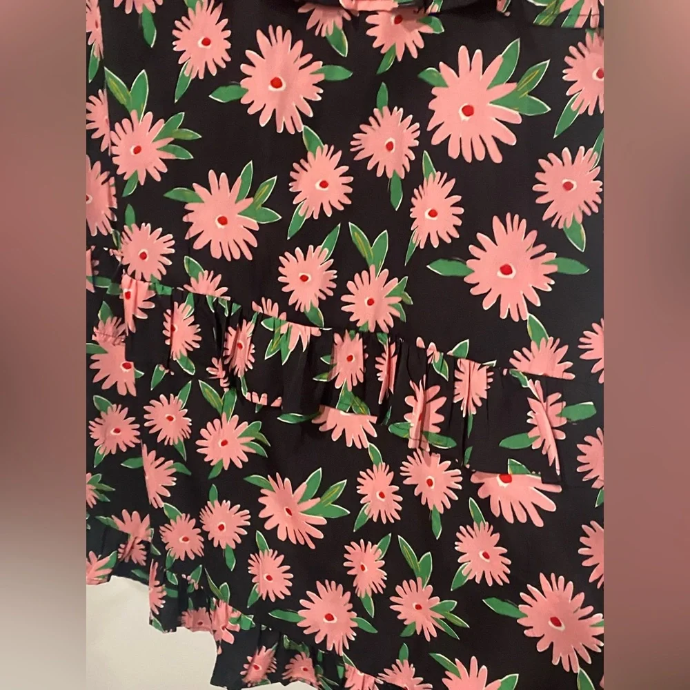 Midi floral dress - Picture 2 of 3